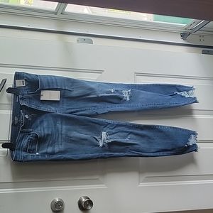 Brand New Judy Blue Skinny Fit Distressed Jeans